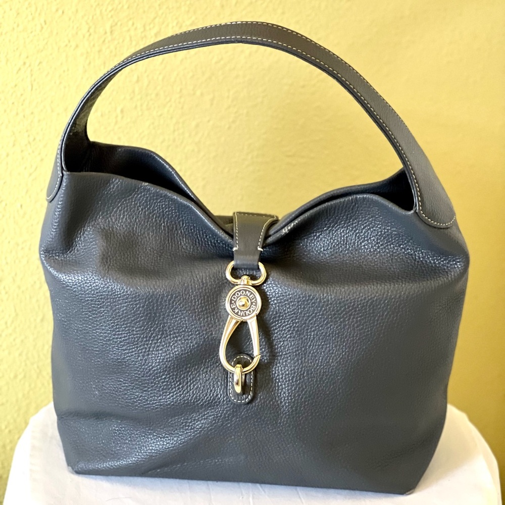 DOONEY & BOURKE💥LIMITED EDITION💥Florentine Logo Lock Leather Shoulder Bag